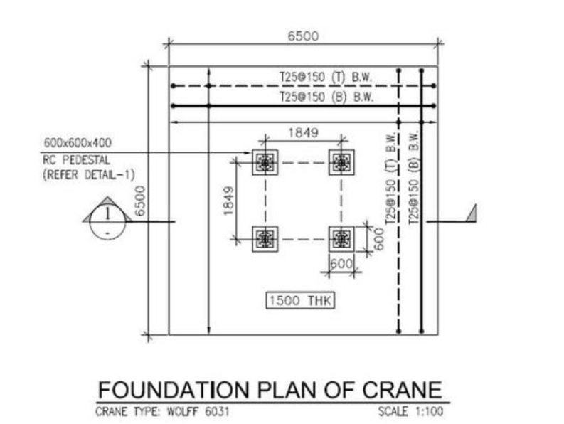 Base and Tie leg Design - wolffkranarabia  Vy Commodore Stereo Wiring Diagram Pdf    Tower Crane Rental